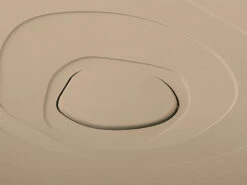 Copripiletta Doccia Splash Crema Marfil