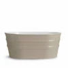 Lavabo Sospeso/Appoggio Tinozza 60X40Xh25 In Ceramica Opaco Argilla 1 Lavabo Sospeso/Appoggio Tinozza 60X40Xh25 In Ceramica Opaco Argilla -arredo bagno negozio 20525 lavabo tinozza argilla opaco 60 40 25
