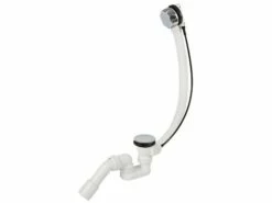 Colonna Vasca Automatica Con Troppopieno Cromo