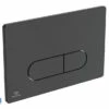 Placca Wc Ideal Standard® Oleas Comando M1 Nero -arredo bagno negozio 23965 logo