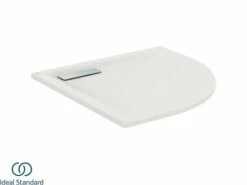 Piatto Doccia Ideal Standard® Ultra Flat New Semicircolare 80x80 Cm Bianco Seta Opaco