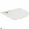 Piatto Doccia Ideal Standard® Ultra Flat New Semicircolare 90x90 Cm Bianco Seta Opaco -arredo bagno negozio 70605 scontornata