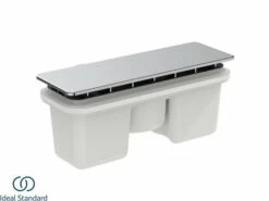 Piletta Per Piatto Doccia Ideal Standard® Ultra Flat New Con Coperchio Cromo Lucido