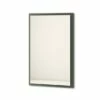 Specchio Bagno Con Luce Led Classic 90x59 Cm Verde Salvia Opaco -arredo bagno negozio 70871