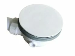 Piletta Doccia Puro Ø90 Mm Cotone Bianco Opaco