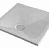 Piatto Doccia Puro Quadrato 80x80 Cotone Bianco Opaco -arredo bagno negozio 71664