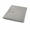 Piatto Doccia Appia Rettangolare 90x70 In Ceramica Effetto Pietra Grigio Opaco -arredo bagno negozio 71735