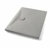 Piatto Doccia Appia Rettangolare 100x70 In Ceramica Effetto Pietra Grigio Opaco -arredo bagno negozio 71737