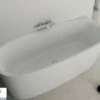 Vasca Freestanding A Parete Ideal Standard® Atelier Dea 180x80 Cm Bianco Lucido -arredo bagno negozio ambientata 1 atelier dea 70839