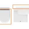 Sedile Wc Nemesi Con Soft-Close Bianco Lucido -arredo bagno negozio astra sedile wc bianco