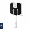 Cassetta Wc Incasso Grohe® 80 Mm -arredo bagno negozio cassetta incasso v2 risparmio idrico nb