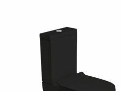 Cassetta Per Wc Monoblocco Wild Nero Opaco