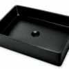 Lavabo Da Appoggio Cassino In Resina Opaco Nero Africa -arredo bagno negozio cassino lavabo arredo nero
