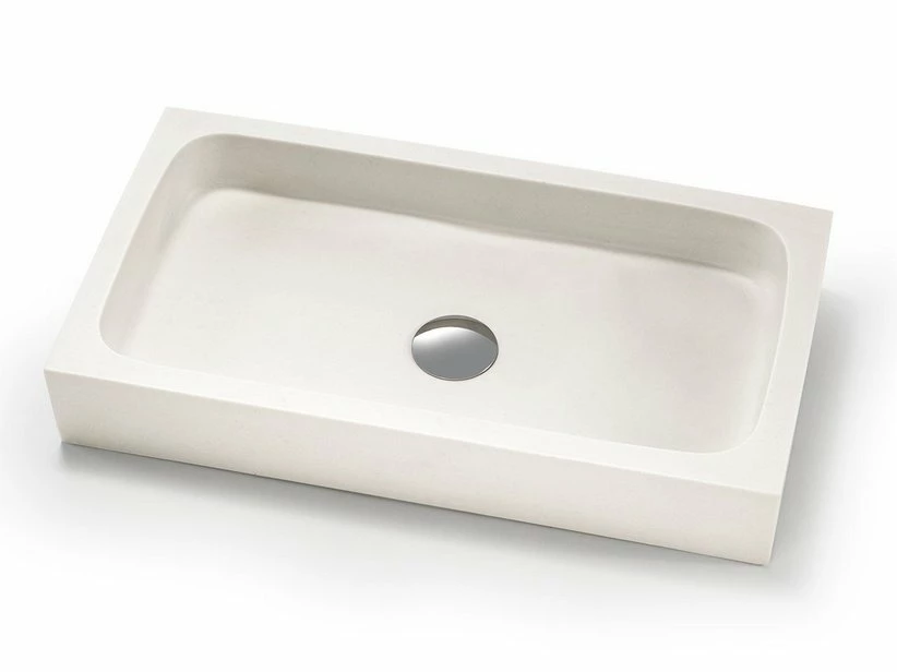 Lavabo Da Appoggio Circe In Resina Opaco Bianco Carrara 3 Lavabo Da Appoggio Circe In Resina Opaco Bianco Carrara