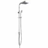 Colonna Doccia Amelie Senza Miscelatore E Soffione Quadrato Cromo -arredo bagno negozio colonna doccia amelie