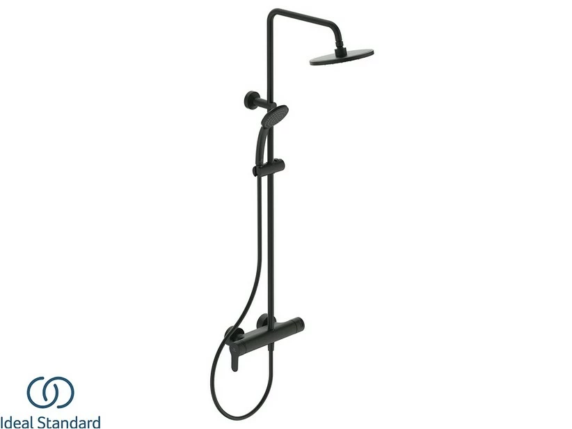 Colonna Doccia Ideal Standard® Cerafine O Con Miscelatore Meccanico Nero Seta Opaco 3 Colonna Doccia Ideal Standard® Cerafine O Con Miscelatore Meccanico Nero Seta Opaco