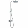 Colonna Doccia Feel Termostatica Cromo A Risparmio Idrico -arredo bagno negozio colonna doccia feel cromo risparmio idrico v3 nb