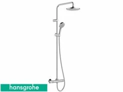 Colonna Doccia Hansgrohe® Vernis Blend Con Miscelatore Termostatico E Soffione Ø200 Tondo Cromo