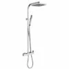 Colonna Doccia Odette Con Soffione Quadrato Cromo -arredo bagno negozio colonna doccia odette