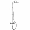 Colonna Doccia Pico Termostatica Cromo A Risparmio Idrico -arredo bagno negozio colonna doccia pico cromo risparmio idrico v3 nb