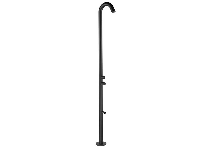 Colonna Doccia Quarto In Acciaio Inox Nero Opaco 3 Colonna Doccia Quarto In Acciaio Inox Nero Opaco