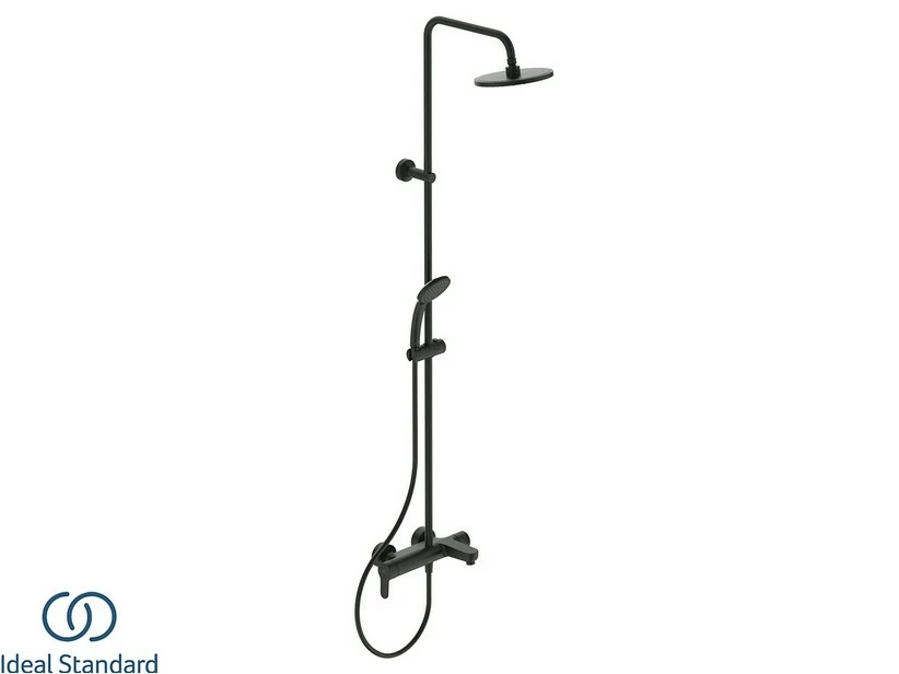 Colonna Doccia/Vasca Ideal Standard® Cerafine O Con Miscelatore Meccanico Nero Seta Opaco 3 Colonna Doccia/Vasca Ideal Standard® Cerafine O Con Miscelatore Meccanico Nero Seta Opaco