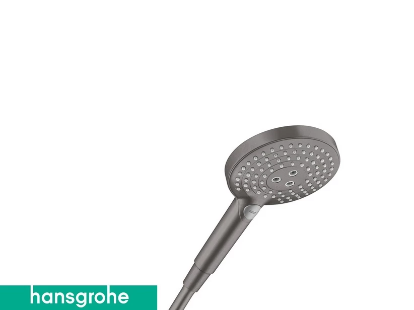 Doccetta Hansgrohe® Raindance Select S 120 3 Getti EcoSmart Nero Satinato 3 Doccetta Hansgrohe® Raindance Select S 120 3 Getti EcoSmart Nero Satinato