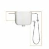 Kit Universale Europa2 Con Idroscopino E Portarotolo Per Cassetta Wc -arredo bagno negozio europa kit universale 1