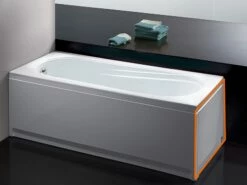 Gea Pannello Laterale Da 70 Per Vasca 150 Bianco