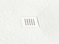 Griglia Copripiletta HTR Bianca In Inox Con Fori Tondi