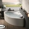 Vasca Idromassaggio Jacuzzi® Essential 130X145 Schienale A Destra