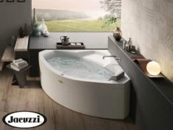 Vasca Idromassaggio Jacuzzi® Essential 130X145 Schienale A Destra