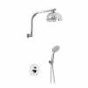 Kit Doccia Oper'Art Soffione Tondo + Braccio + Duplex Cromo + Miscelatore Incasso 1 Kit Doccia Oper'Art Soffione Tondo + Braccio + Duplex Cromo + Miscelatore Incasso -arredo bagno negozio kit colonna doccia operart con incasso 21725