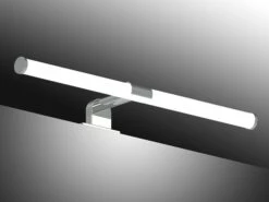 Lampada Led Roller 50 Cm Cromo