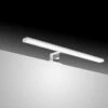 Lampada Sara Led Cm 45 4.8W 330 Lumen K4000° Cromo -arredo bagno negozio lampada sara 45 cromo