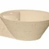 Lavabo Da Appoggio Top Coppa In Resina Opaco Travertino 1 Lavabo Da Appoggio Top Coppa In Resina Opaco Travertino -arredo bagno negozio lavabo arredo top coppa travertino