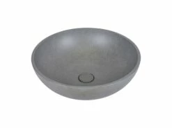 Lavabo Da Appoggio Concrete Ø44 H14,5 Cemento