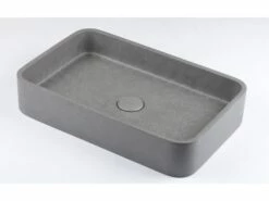 Lavabo Da Appoggio Concrete 50,6x32,6 H10 Cemento