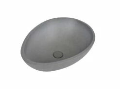 Lavabo Da Appoggio Concrete 53,4x39 H16,7 Cemento