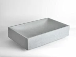 Lavabo Da Appoggio Concrete 58,2x36,5 H15 Cemento