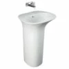 Lavabo Freestanding Berlino Senza Foro Miscelatore Bianco 1 Lavabo Freestanding Berlino Senza Foro Miscelatore Bianco -arredo bagno negozio lavabo freestanding berlino senza foro miscelatore bianco minimale