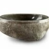 Lavabo Da Appoggio Pietra Riverstone Ø50H15 Pietra Naturale Nero