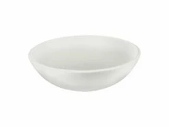 Lavabo Da Appoggio Semisfera Cm. Ø42 In Resina Opaco Bianco Carrara