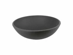 Lavabo Da Appoggio Semisfera Cm. Ø42 In Resina Opaco Grigio Carnico