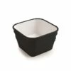 Lavabo Sospeso/Appoggio Bacile Qubo 40X40XH25 In Ceramica Nero Opaco 2 Lavabo Sospeso/Appoggio Bacile Qubo 40X40XH25 In Ceramica Nero Opaco -arredo bagno negozio lavabo sospeso appoggio tinozza 40x40xh25 in ceramica nero opaco