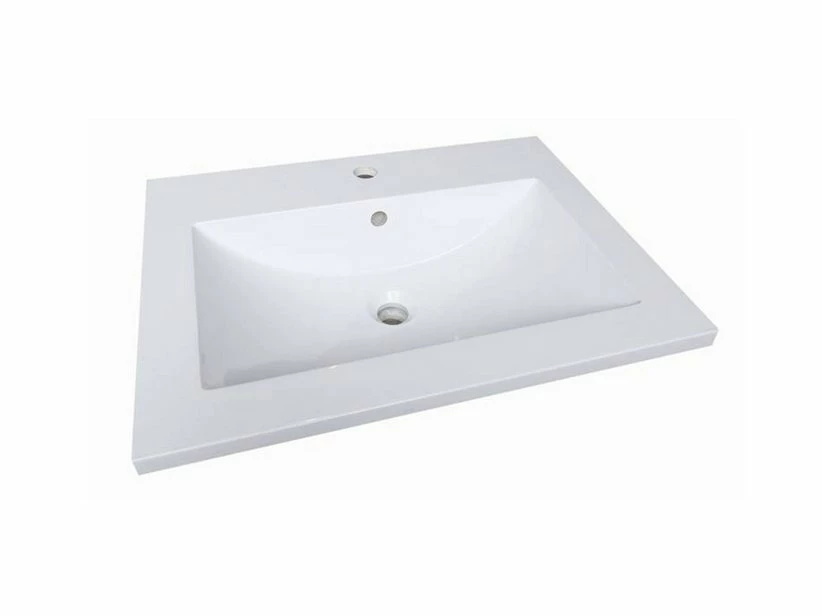 Lavabo Incasso Unitop Slim 61X46 In Resina Lucido Bianco 3 Lavabo Incasso Unitop Slim 61X46 In Resina Lucido Bianco