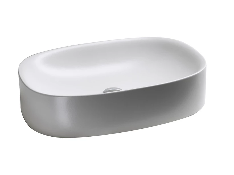 Lavabo Da Appoggio Wild 60 Cm Bianco Opaco 3 Lavabo Da Appoggio Wild 60 Cm Bianco Opaco