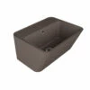 Lavabo Sospeso/Appoggio Wynn 50X40Xh.25 In Ceramica Opaco Siena -arredo bagno negozio lavabo wynn 50x40 siena matt frontale