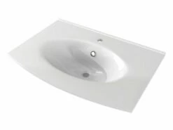 Lavabo Incasso Linda Unitop 100X55 Londra In Ceramica Lucido Bianco