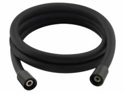 Flessibile Doccia Mel Cm 150 Pvc Nero Opaco